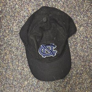 Black Cap with Embroidered Logo